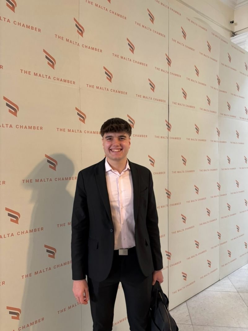 Robin en evenement professionnel a Malte