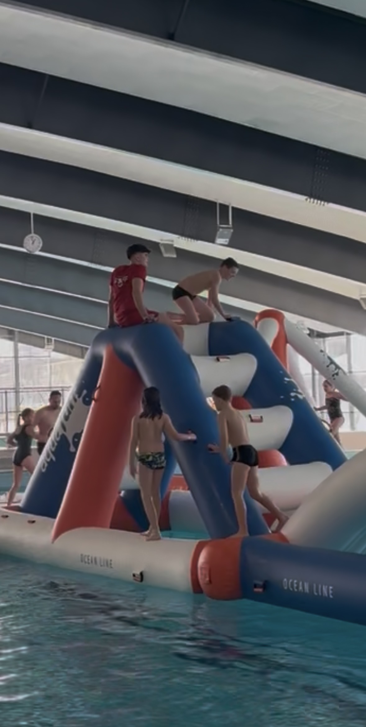 Surveillance d'un parc aquatique